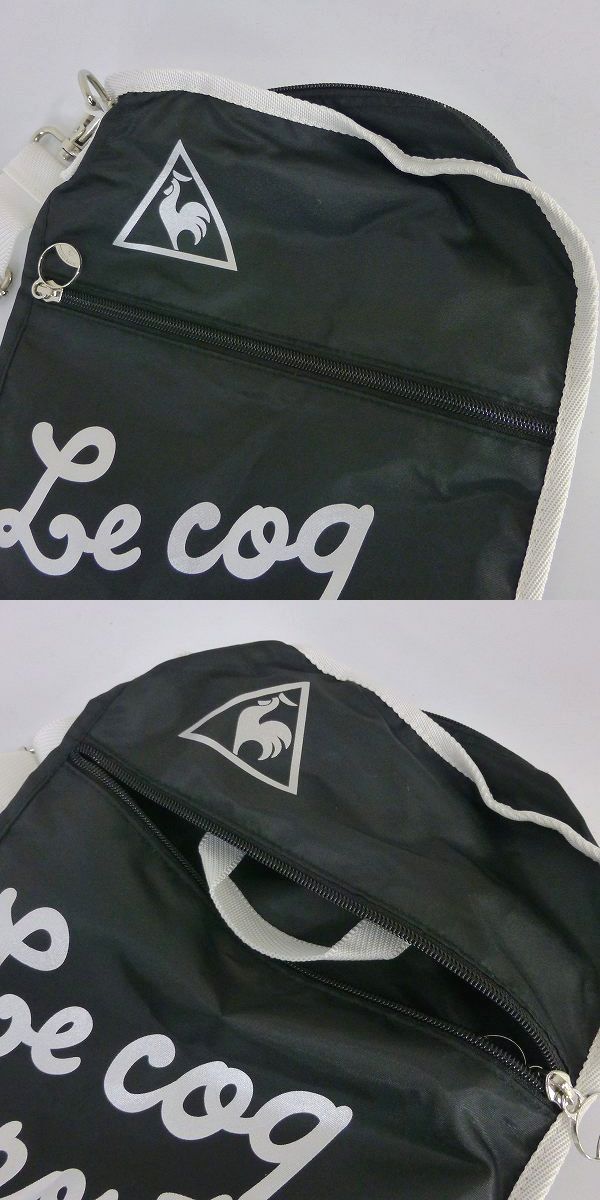 実際に弊社で買取させて頂いたle coq sportif/ル・コック クラブケース ブラックの画像 4枚目