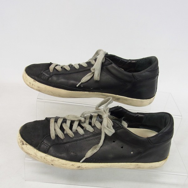 実際に弊社で買取させて頂いたGOLDEN GOOSE/ゴールデングース SUPERSTAR/スーパースター レザースニーカー/41の画像 3枚目