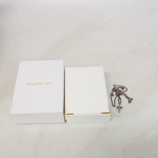 実際に弊社で買取させて頂いたDEAL LTD/ディールエルティーディー DEAL DESIGN ネックレス クロストップ/チェーン の画像 6枚目