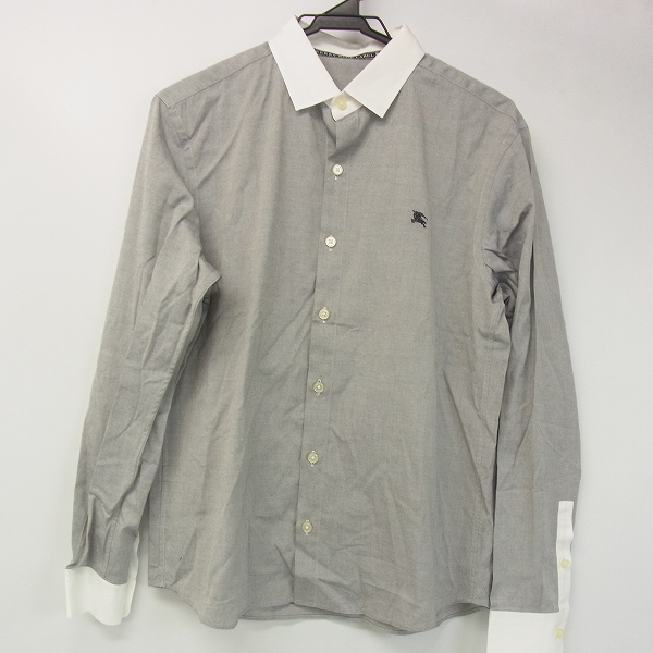 実際に弊社で買取させて頂いたBURBERRY BLUE LABEL/バーバリーブルーレーベル コットン 長袖シャツ/M