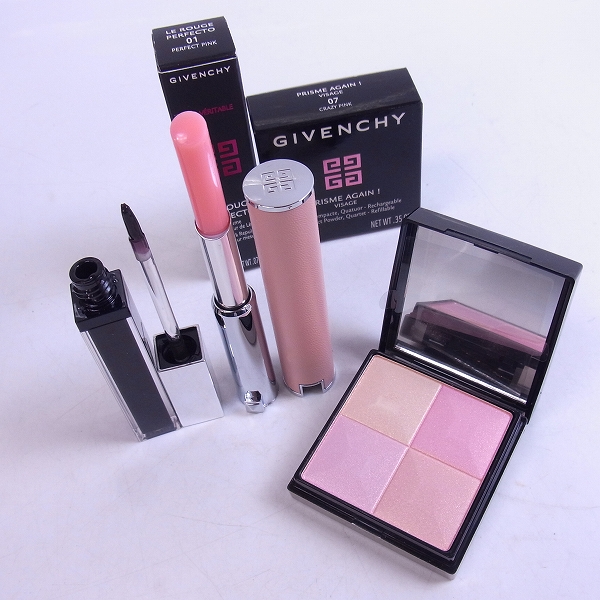実際に弊社で買取させて頂いたGIVENCHY/ジバンシィ アイシャドウ/リップバーム等 おまとめ品の画像 2枚目