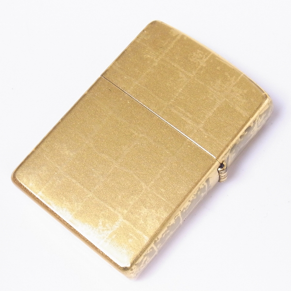 実際に弊社で買取させて頂いたZIPPO/ジッポー 純金箔張り 本箔仕上 吉祥 引き札/恵比寿/エビス 2006年製の画像 2枚目