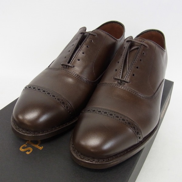 実際に弊社で買取させて頂いたAllen Edmods/アレン エドモンズ 5745  FIFTH AVENUE キャップトウ レザーシューズ 7E