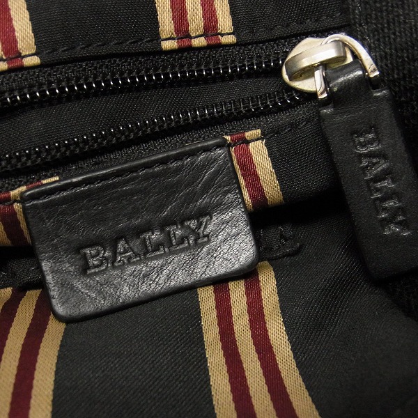 実際に弊社で買取させて頂いたBALLY/バリー 2WAY レザー ショルダー バッグの画像 4枚目
