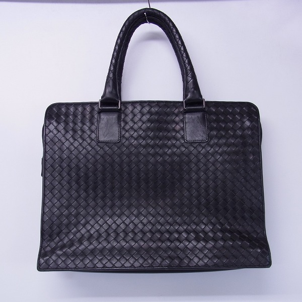 実際に弊社で買取させて頂いたBOTTEGA VENETA/ボッテガヴェネタ LEATHER/レザー イントレチャート ブリーフケース 