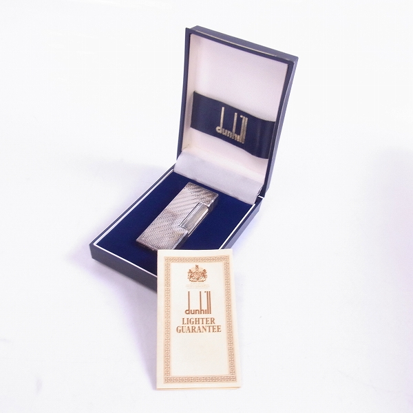実際に弊社で買取させて頂いたdunhill/ダンヒル ローラガスライター シルバーの画像 6枚目