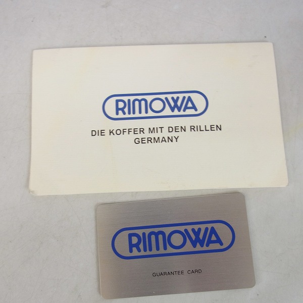 実際に弊社で買取させて頂いたRIMOWA/リモワ SALSA DELUXE/サルサデラックス 2輪 キャリーケース 851.77/104Lの画像 7枚目