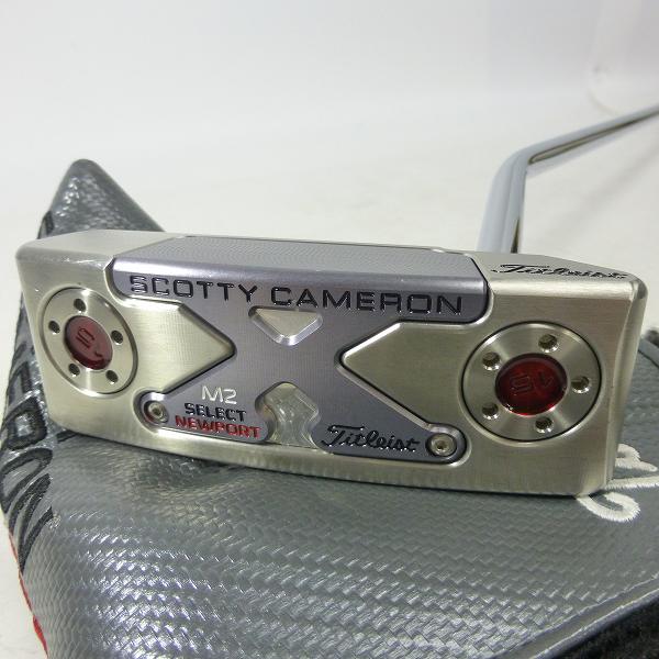 実際に弊社で買取させて頂いたSCOTTY CAMERON/スコッティ・キャメロン パター SELECT NEWPORT M2 2016年モデル 33.125インチ Titleist