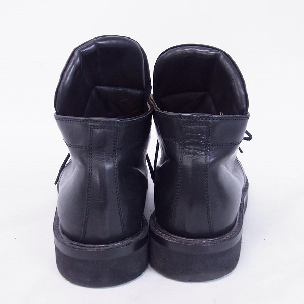 実際に弊社で買取させて頂いたMIHARA YASUHIRO/ミハラヤスヒロ レザー ビッグタン チャッカブーツ/25.5の画像 1枚目