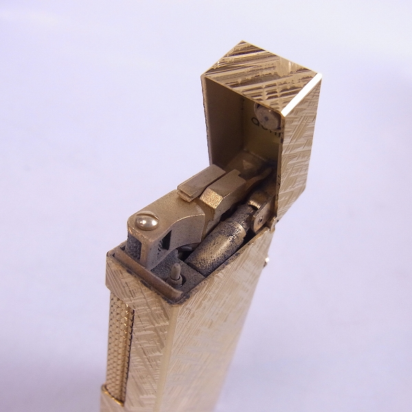 実際に弊社で買取させて頂いたdunhill/ダンヒル ローラガスライター ゴールドの画像 5枚目