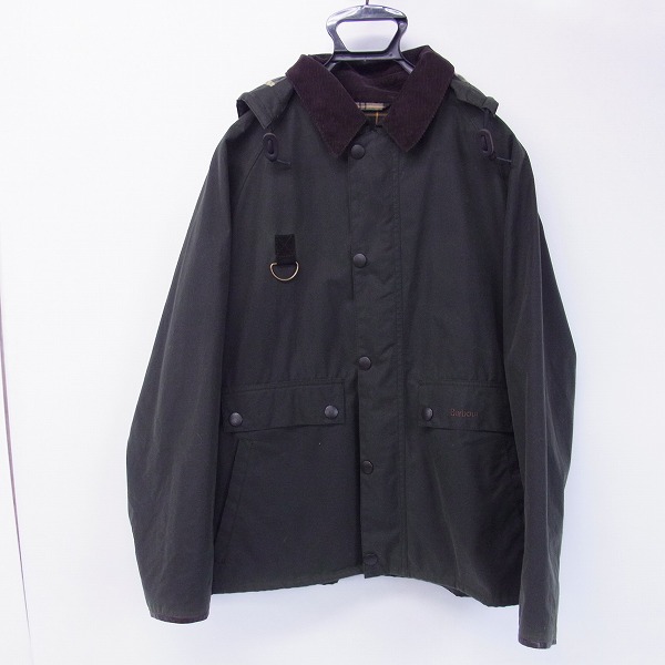 実際に弊社で買取させて頂いたBarbour/バブアー コットン フーディー STANDENジャケット/L