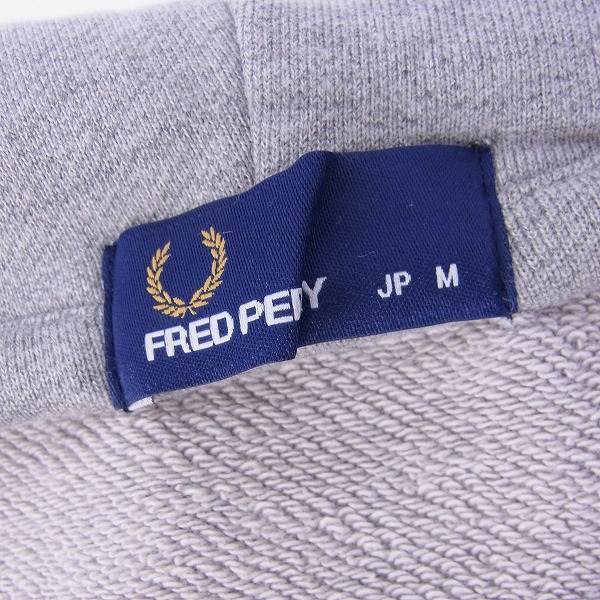 実際に弊社で買取させて頂いたFRED PERRY/フレッドペリー ジップアップパーカー F1435/Mの画像 2枚目