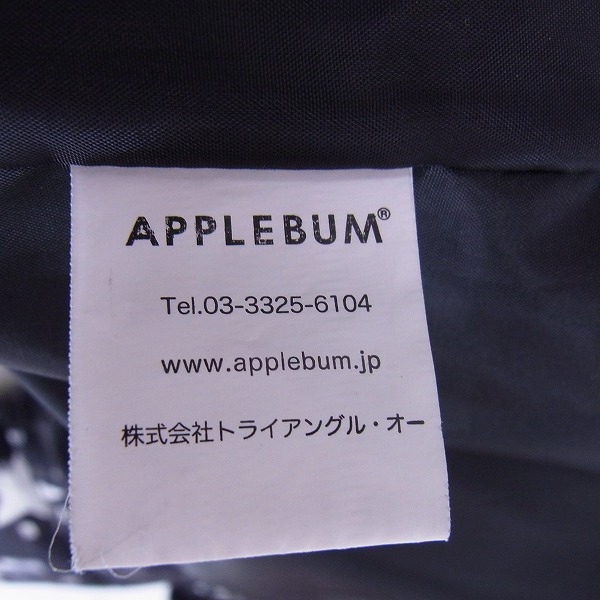 実際に弊社で買取させて頂いたAPPLEBUM/アップルバム Black&White Box ジャケット/Ｌの画像 3枚目