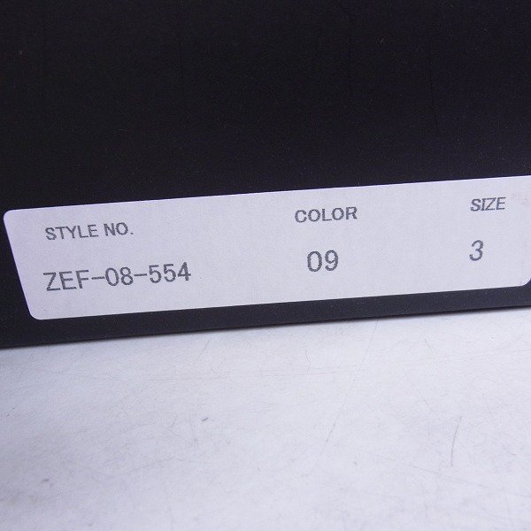 実際に弊社で買取させて頂いた【未使用】BURBERRY BLUE LABEL/バーバリーブルーレーベル キャンバス ハイカットスニーカー 黒/3 の画像 9枚目