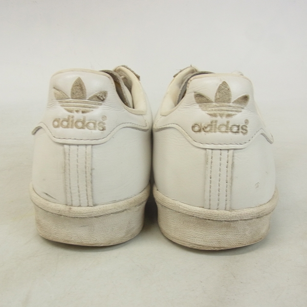 実際に弊社で買取させて頂いたadidas/アディダス×EDIFICE ORIGINALS SS 80S & CP 80S WHITE/M22304/8.5の画像 1枚目