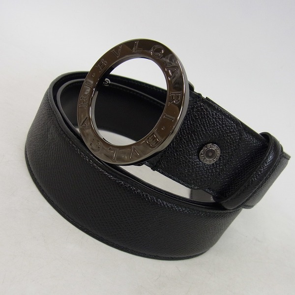 実際に弊社で買取させて頂いたBVLGARI/ブルガリ ブルガリブルガリ レザーベルト
