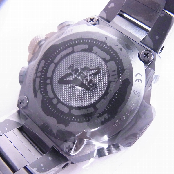 実際に弊社で買取させて頂いた【未使用】G-SHOCK/Gショック MR-G GPS ハイブリッド 電波ソーラー チタン MRG-G1000B-1AJRの画像 4枚目