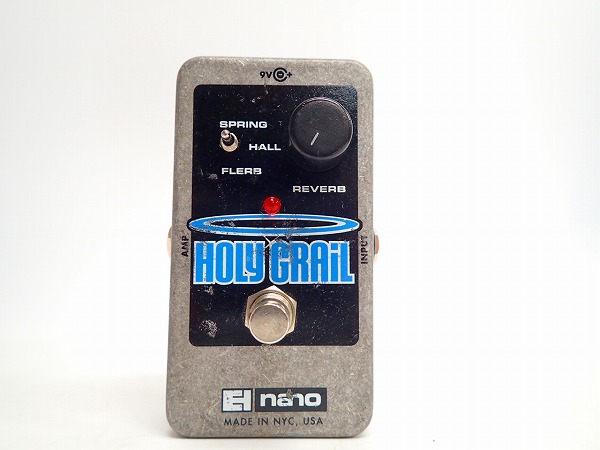 実際に弊社で買取させて頂いた【動作確認済】ELECTRO-HARMONIX/エレクトロハーモニックス nano Holy Grail Reverb エフェクター