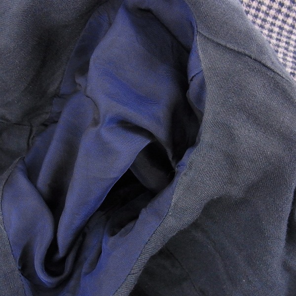 実際に弊社で買取させて頂いたHYSTERICS/ヒステリックス 千鳥格子柄 ダブルブレストコート/2の画像 6枚目