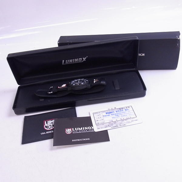 実際に弊社で買取させて頂いたLUMINOX/ルミノックス ネイビーシールズ 3901 腕時計【動作未確認】の画像 6枚目