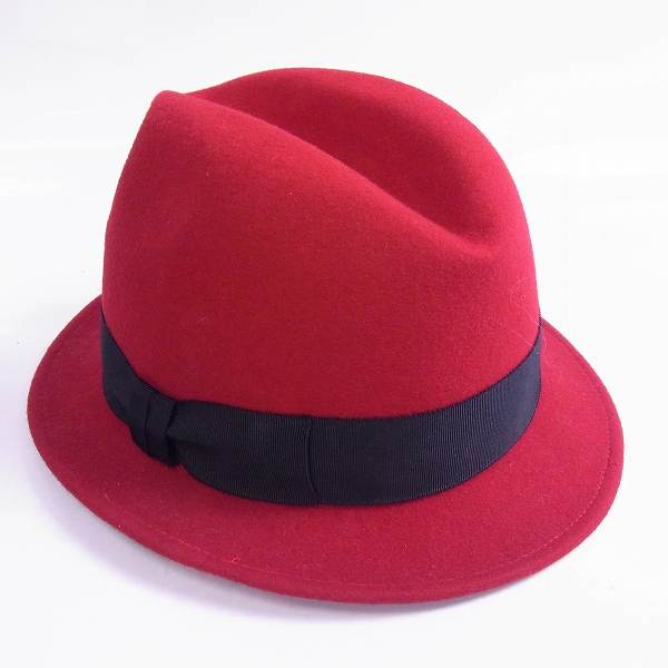 実際に弊社で買取させて頂いたCA4LA/カシラ  ウール 中折れ ハット/帽子の画像 2枚目