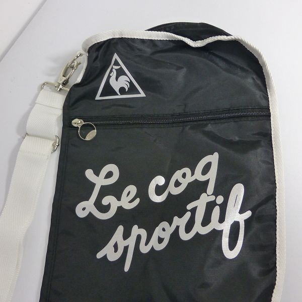 実際に弊社で買取させて頂いたle coq sportif/ル・コック クラブケース ブラックの画像 8枚目