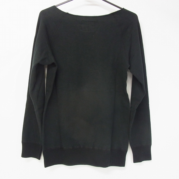 実際に弊社で買取させて頂いたHYSTERICS/ヒステリックス ヒスガール トレーナー ブラック Fの画像 1枚目