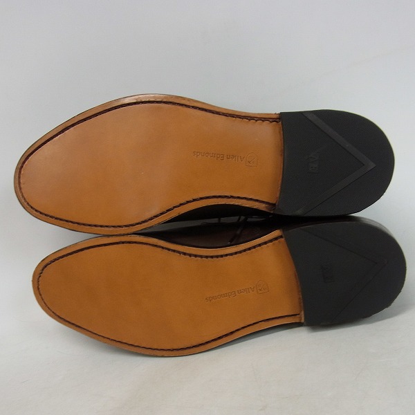 実際に弊社で買取させて頂いたAllen Edmods/アレン エドモンズ 5745  FIFTH AVENUE キャップトウ レザーシューズ 9Dの画像 2枚目