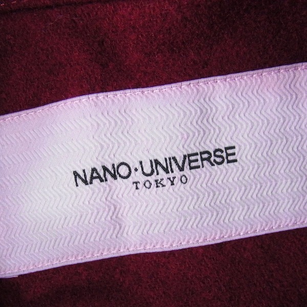 実際に弊社で買取させて頂いたnano universe/ナノユニバース ジャケット/コート 48の画像 2枚目