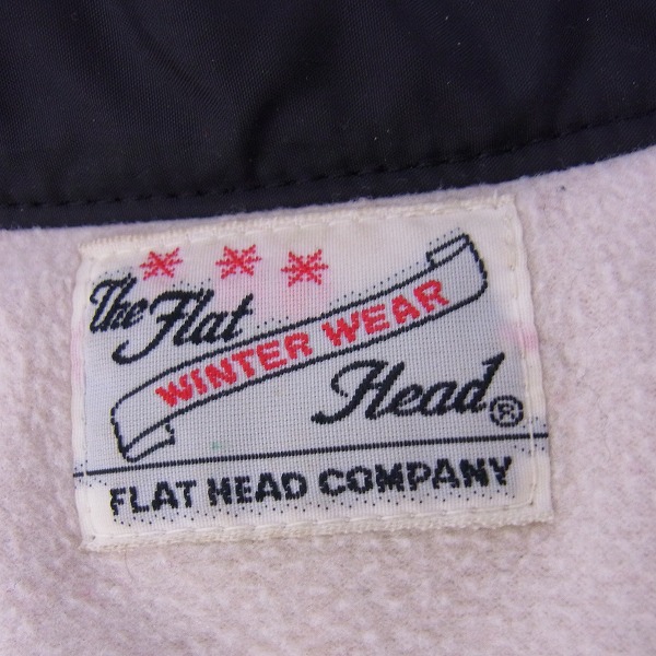 実際に弊社で買取させて頂いたThe Flat Head/フラットヘッド レザーヨーク ウエスタンダウンシャツジャケット/36の画像 2枚目