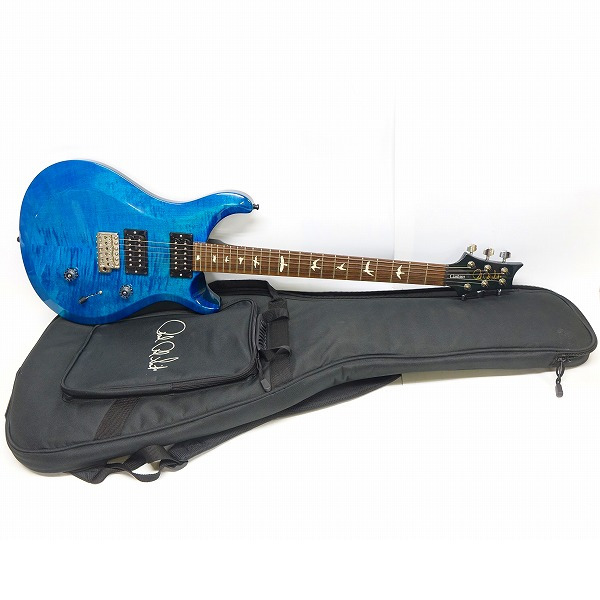 実際に弊社で買取させて頂いた★【型番不明】PRS/ポールリードスミス Japan Limited S2 Custom24 BLUE MATTEO エレキギター ソフトケース付