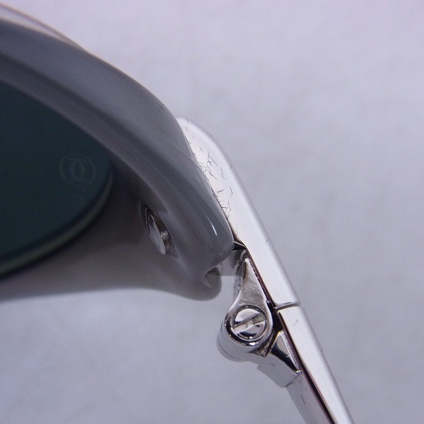 実際に弊社で買取させて頂いたCartier/カルティエ 130 サングラス/眼鏡フレームの画像 5枚目