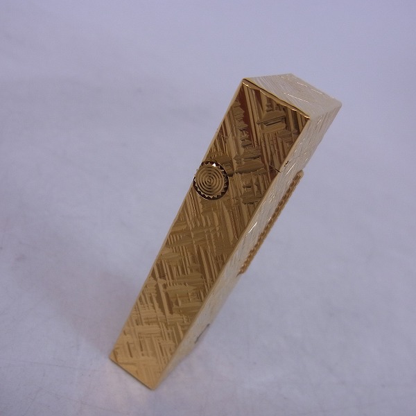 実際に弊社で買取させて頂いたdunhill/ダンヒル ロゴ入り ローラガスライター ゴールドの画像 5枚目