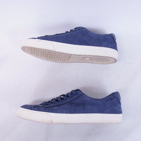 実際に弊社で買取させて頂いたlucien pellat-finet/ルシアンペラフィネ ヘンプ×スカル柄 スエード/スウェード スニーカー 9の画像 3枚目