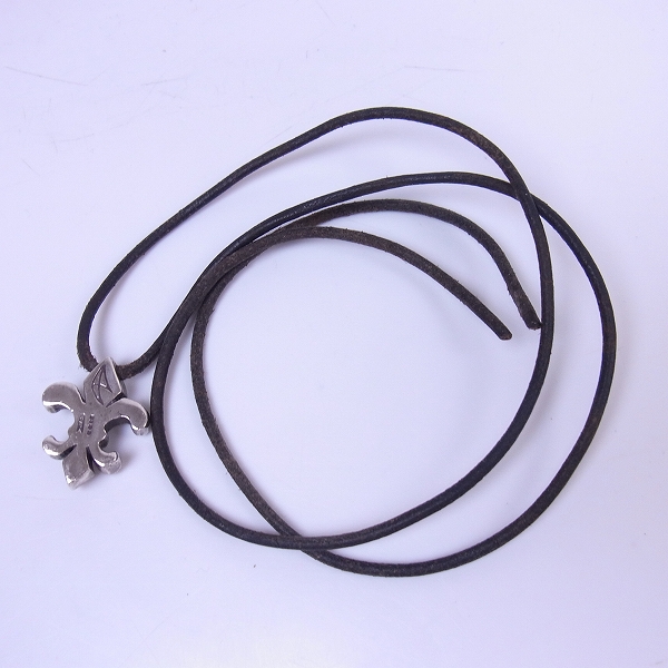 実際に弊社で買取させて頂いたCRAZY PIG/クレイジーピッグ Heavy Fleur De Lys/フルール・ド・リス ペンダント #454の画像 4枚目