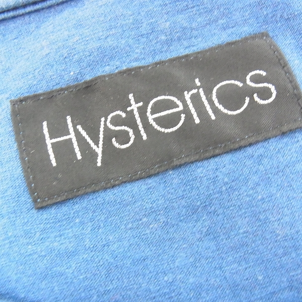 実際に弊社で買取させて頂いたHYSTERICS/ヒステリックス オフショルダー カットソー ネイビー Fの画像 2枚目