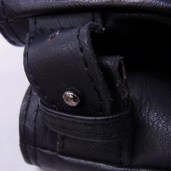 実際に弊社で買取させて頂いたGIORGIO ARMANI/ジョルジオアルマーニ レザーショルダーバッグ の画像 5枚目