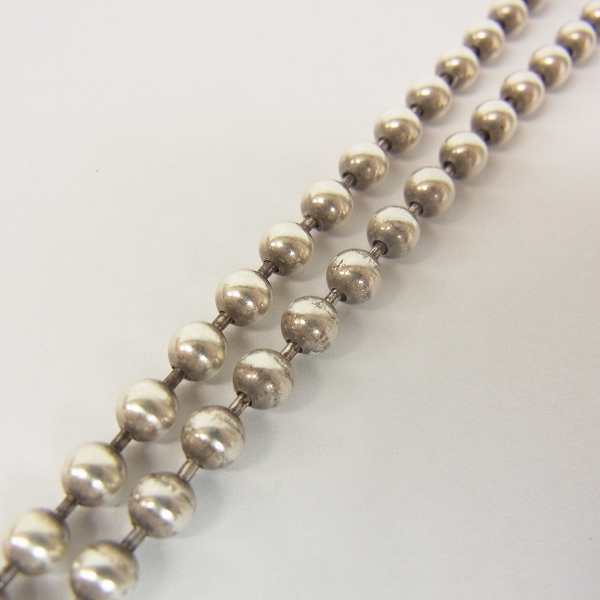 実際に弊社で買取させて頂いたCRAZY PIG/クレイジーピッグ FleurDeLys/フレアデリ ペンダント/ペンダントトップ ボールチェーンセットの画像 3枚目