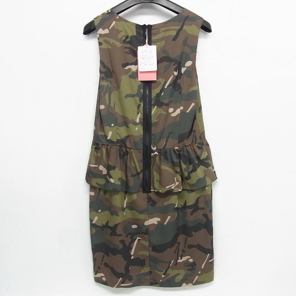 実際に弊社で買取させて頂いた【未使用】HYSTERICS/ヒステリックス カモフラ/迷彩 ノースリーブワンピース/FREEの画像 1枚目