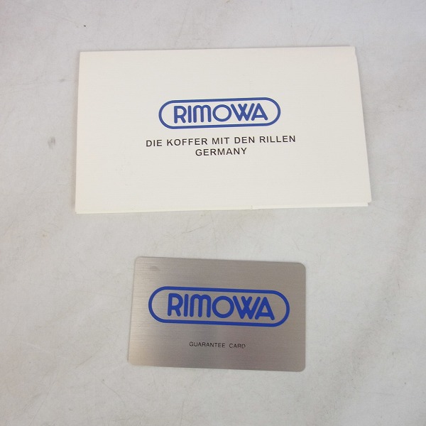 実際に弊社で買取させて頂いたRIMOWA/リモワ SALSA/サルサ 2輪スーツケース キャリーバッグ 855.70/82Lの画像 6枚目