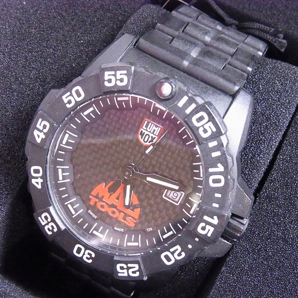 実際に弊社で買取させて頂いたLUMINOX/MAC TOOLS/ルミノックス×マックツールズ 300個限定 NAVY SEAL 3500 SERIES/ネイビーシール クォーツ/腕時計