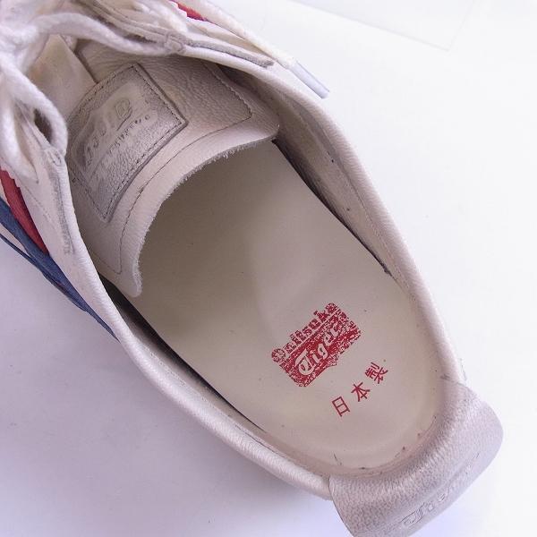 実際に弊社で買取させて頂いたOnitsuka Tiger/オニツカタイガー MEXICO 66 DELUXE/メキシコ スニーカー TH938L/27.5の画像 4枚目