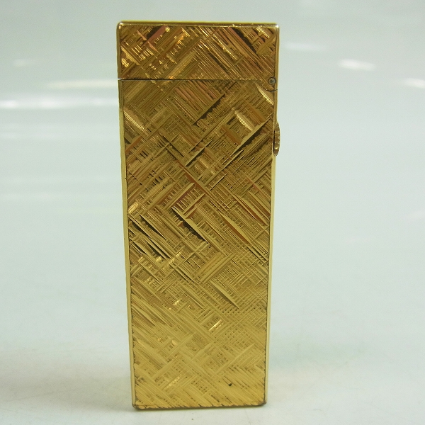 実際に弊社で買取させて頂いたdunhill/ダンヒル ローラー ガスライター ゴールドの画像 1枚目