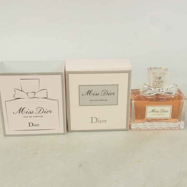 実際に弊社で買取させて頂いたDior/クリスチャンディオール ミスディオール オードトワレ 香水 50mlの画像 4枚目