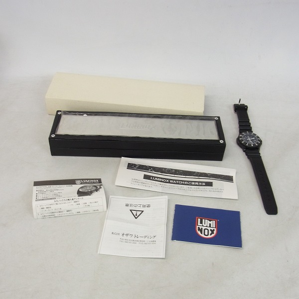 実際に弊社で買取させて頂いたLUMINOX/ルミノックス NIGHTHAWK 3400 SERIES F-117 ステルス 腕時計【動作未確認】の画像 6枚目