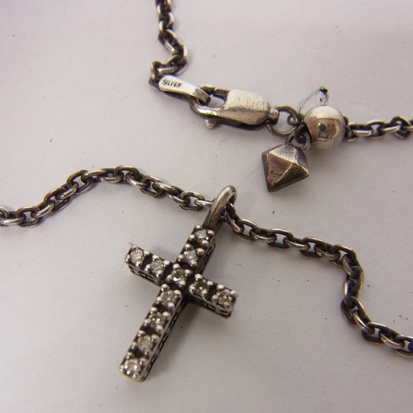 実際に弊社で買取させて頂いたDEAL LTD/ディールエルティーディー DEAL DESIGN ネックレス クロストップ/チェーン 