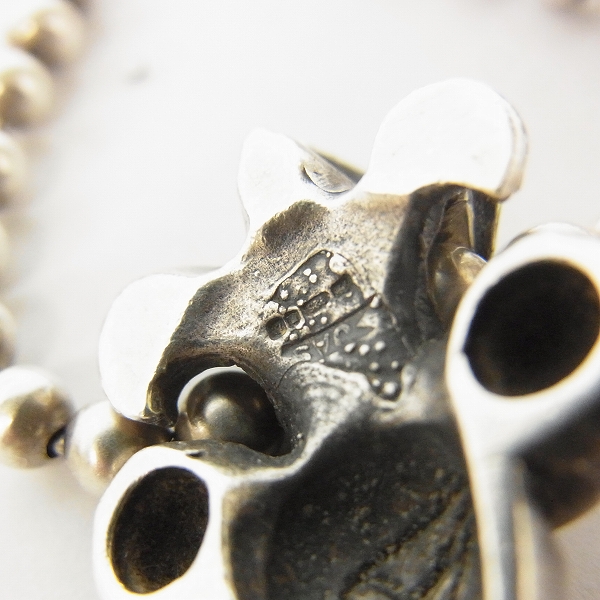 実際に弊社で買取させて頂いたCRAZY PIG/クレイジーピッグ FleurDeLys/フレアデリ ペンダント/ペンダントトップ ボールチェーンセットの画像 6枚目