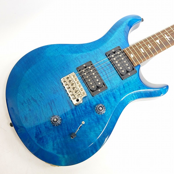 実際に弊社で買取させて頂いた★【型番不明】PRS/ポールリードスミス Japan Limited S2 Custom24 BLUE MATTEO エレキギター ソフトケース付の画像 3枚目