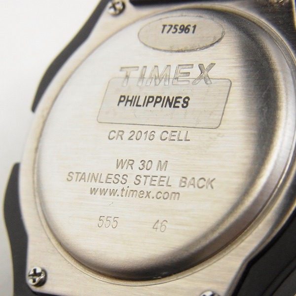 実際に弊社で買取させて頂いたTIMEX/タイメックス/日本限定クラシックデジタルブラック/T75961の画像 3枚目