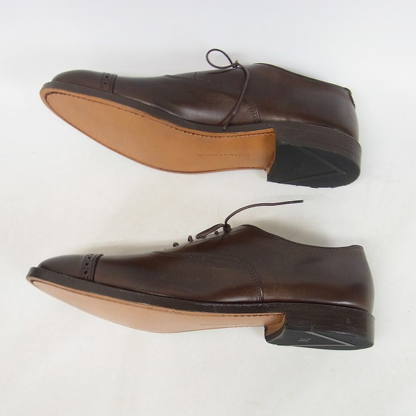 実際に弊社で買取させて頂いたAllen Edmods/アレン エドモンズ 5745  FIFTH AVENUE キャップトウ レザーシューズ 9Dの画像 3枚目